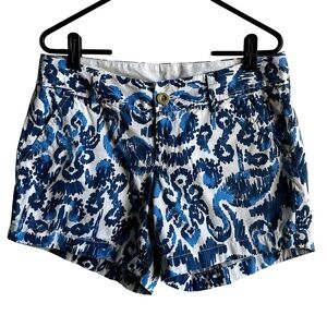 Lily Pulitzer | Callahan Shorts | Blue Summer Resort | Size 2